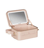 Beautifect Go Mini Hand Stitched Makeup Case Nude