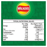 Walkers Salt & Vinegar Multipack Crisps 6 per pack GOODS M&S