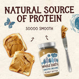 Whole Earth Organic Smooth Peanut Butter   340g GOODS M&S