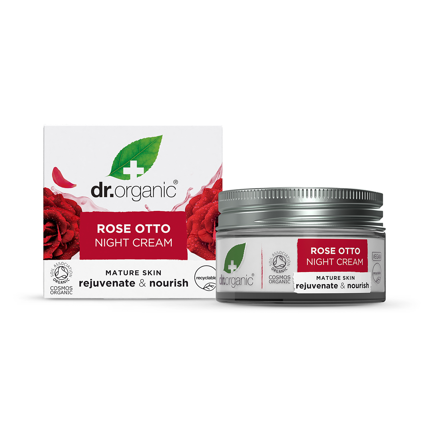Dr Organic Rose Otto Night Cream 50ml - 998250