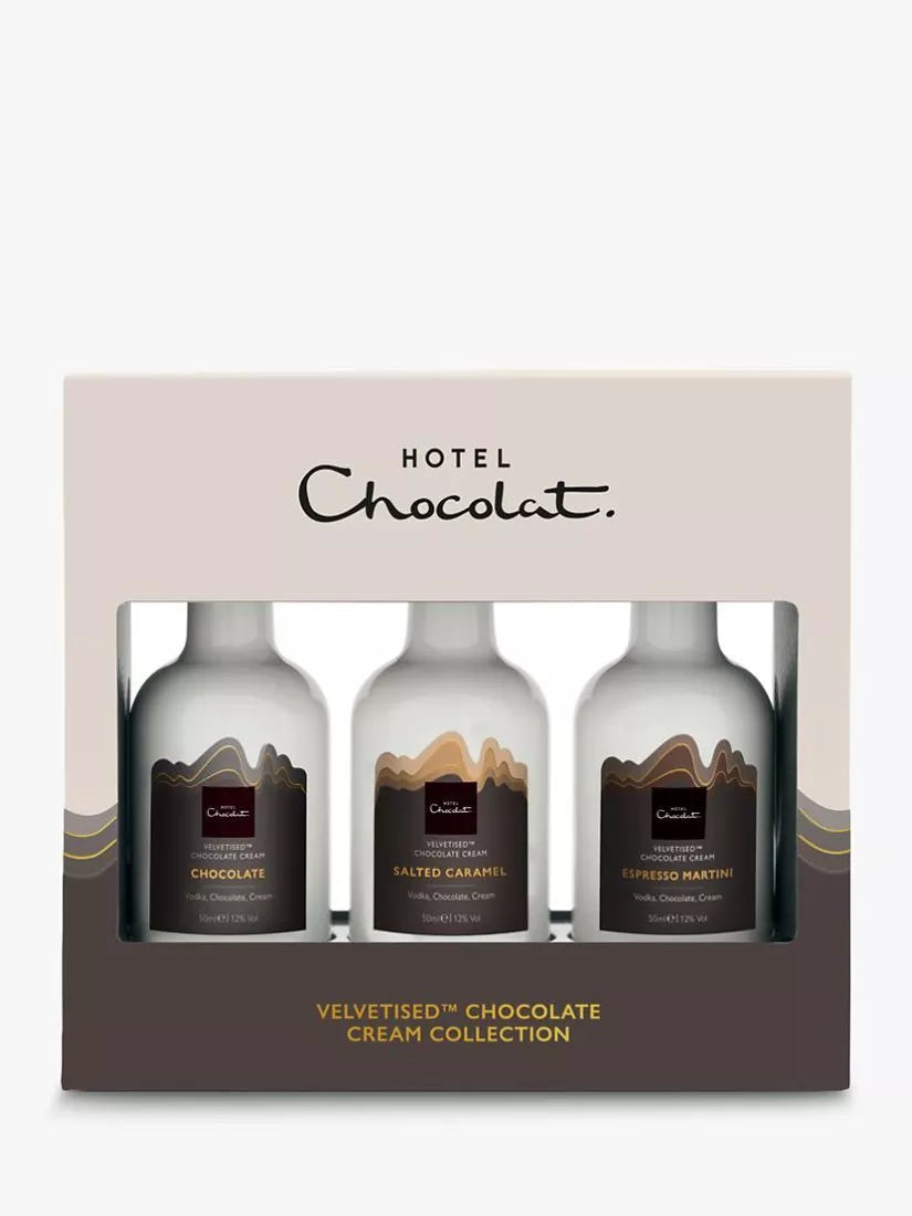 Hotel Chocolat Velvetised Chocolate Cream Collection, 3x 50ml - McGrocer