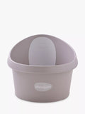Shnuggle Toddler Bath With Plug, Taupe - McGrocer