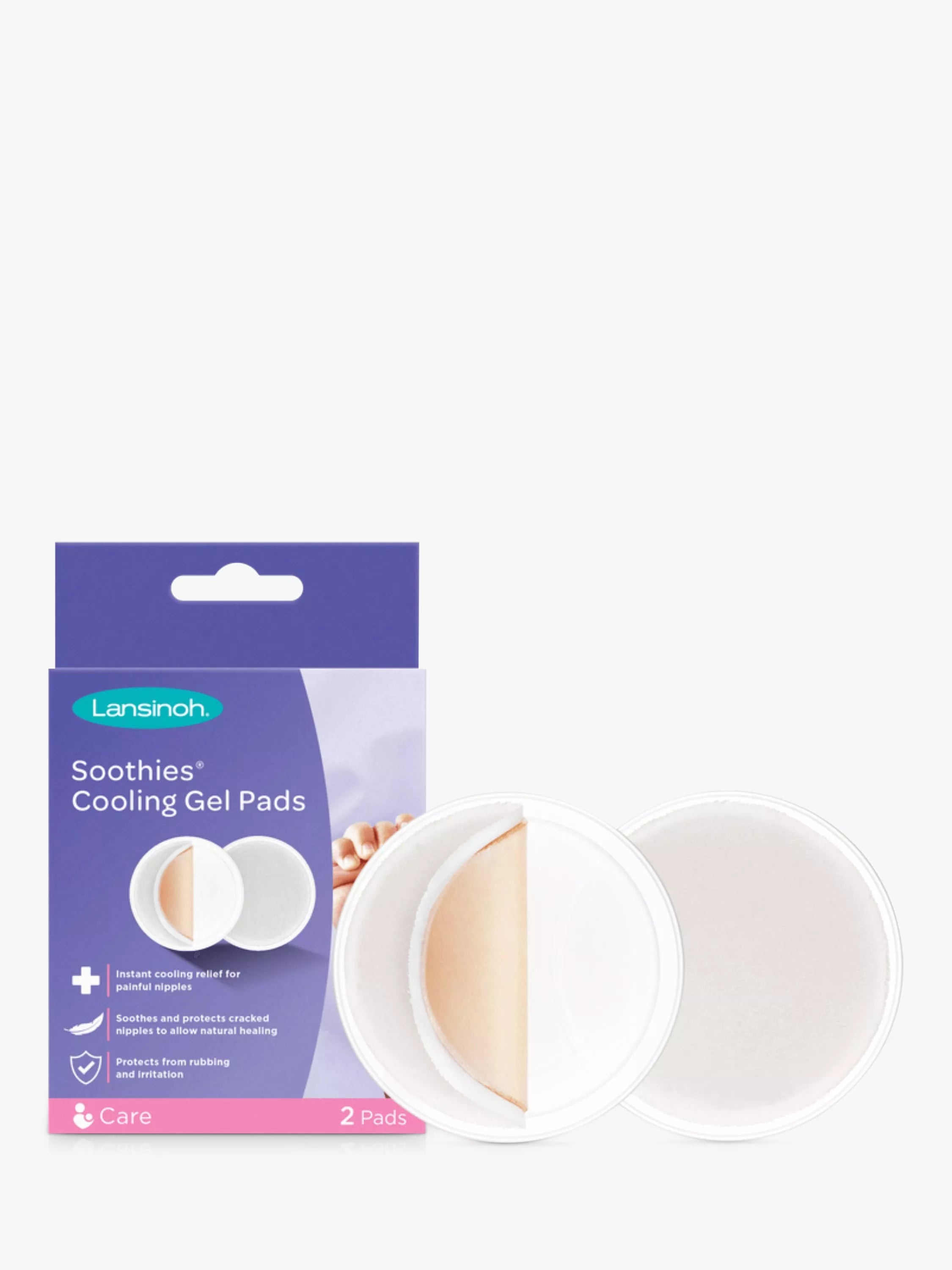 Lansinoh Soothies Cooling Gel Pads, Pack of 2 - McGrocer