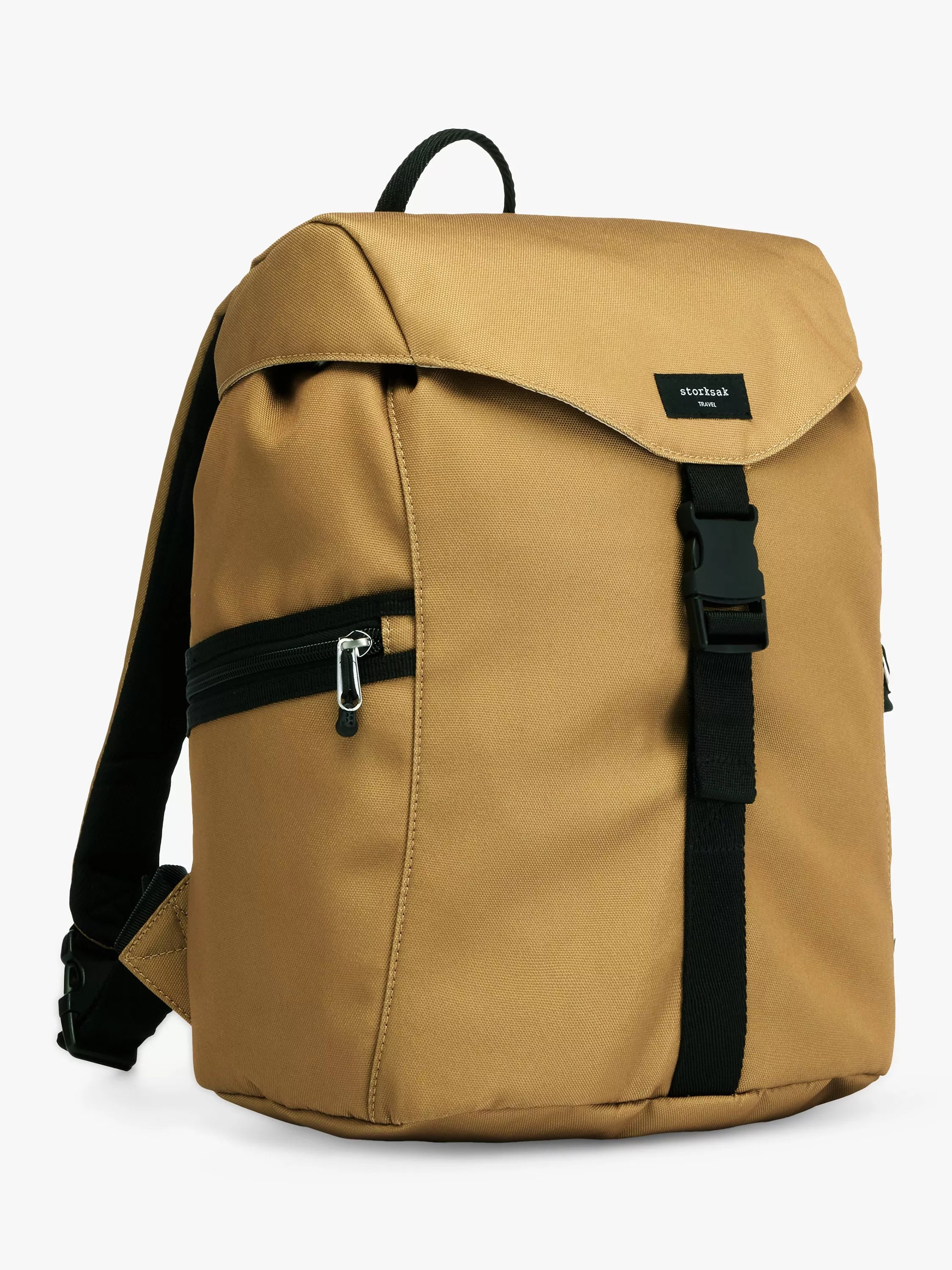 Storksak Eco Rucksack Changing Bag, Toffee - McGrocer