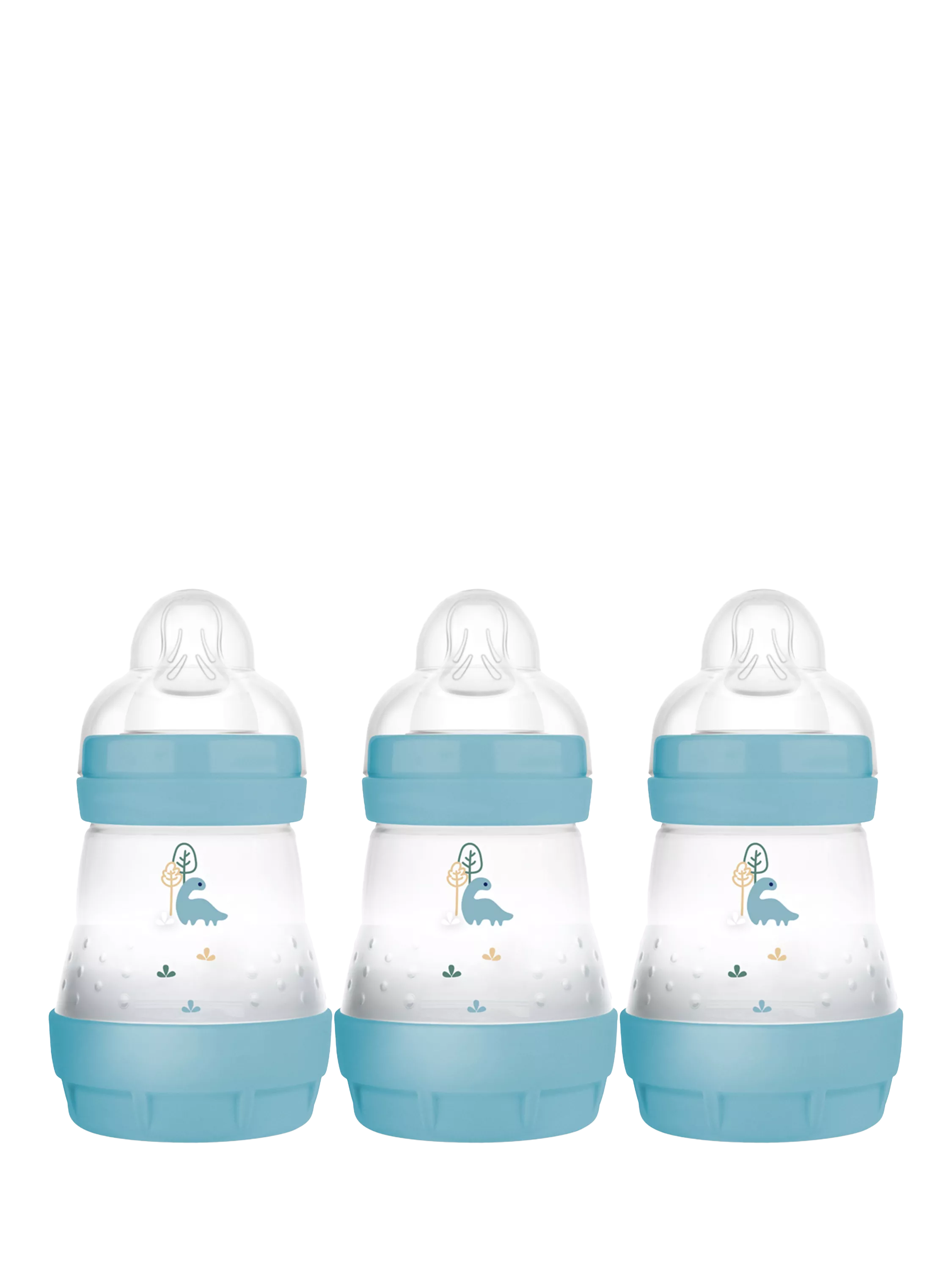 MAM Easy Start Anti-Colic Self Sterilising Baby Bottles, 160ml, Pack of 3 - McGrocer