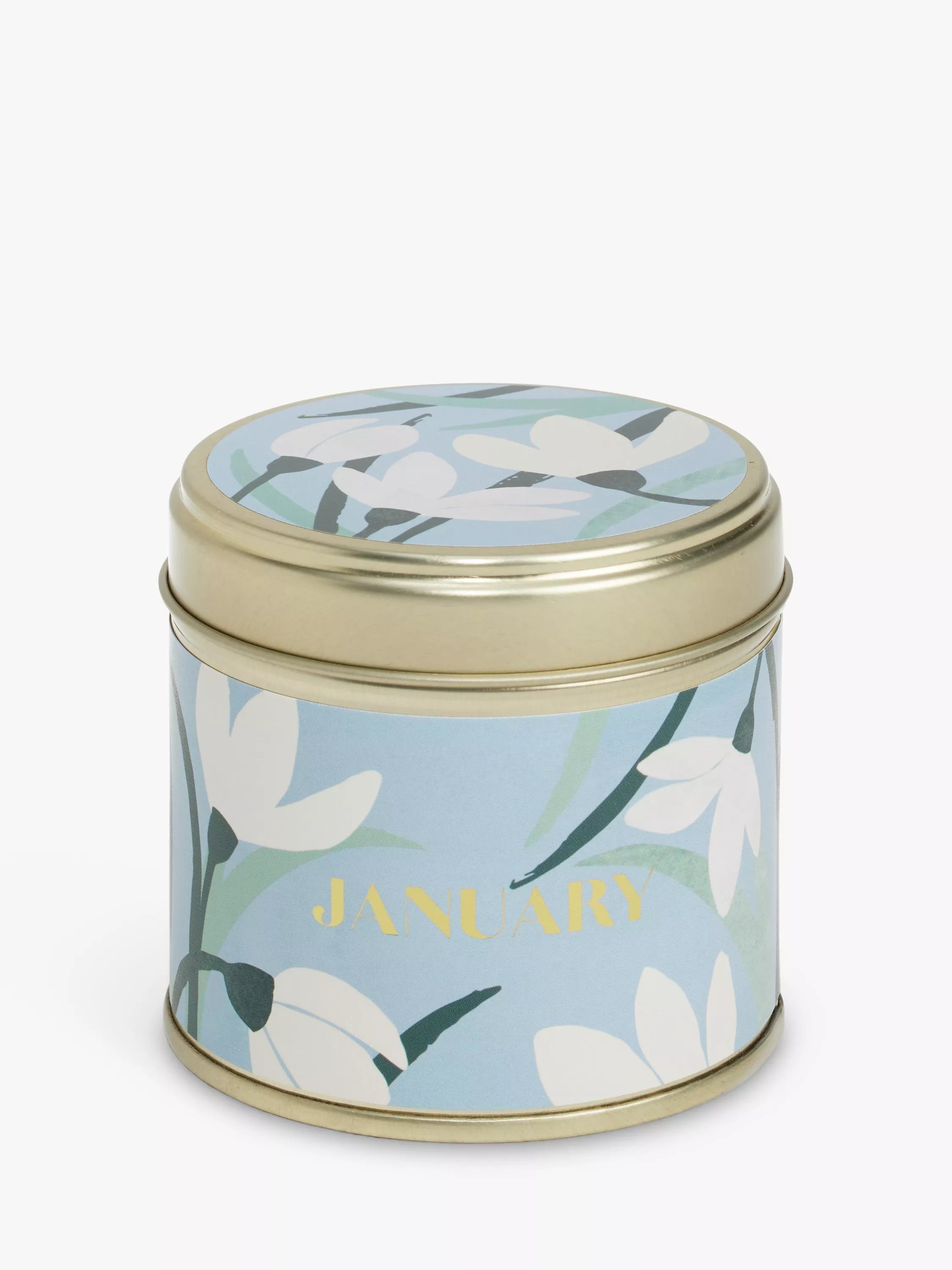 John Lewis Floral Birthday Scented Tin Candle - McGrocer