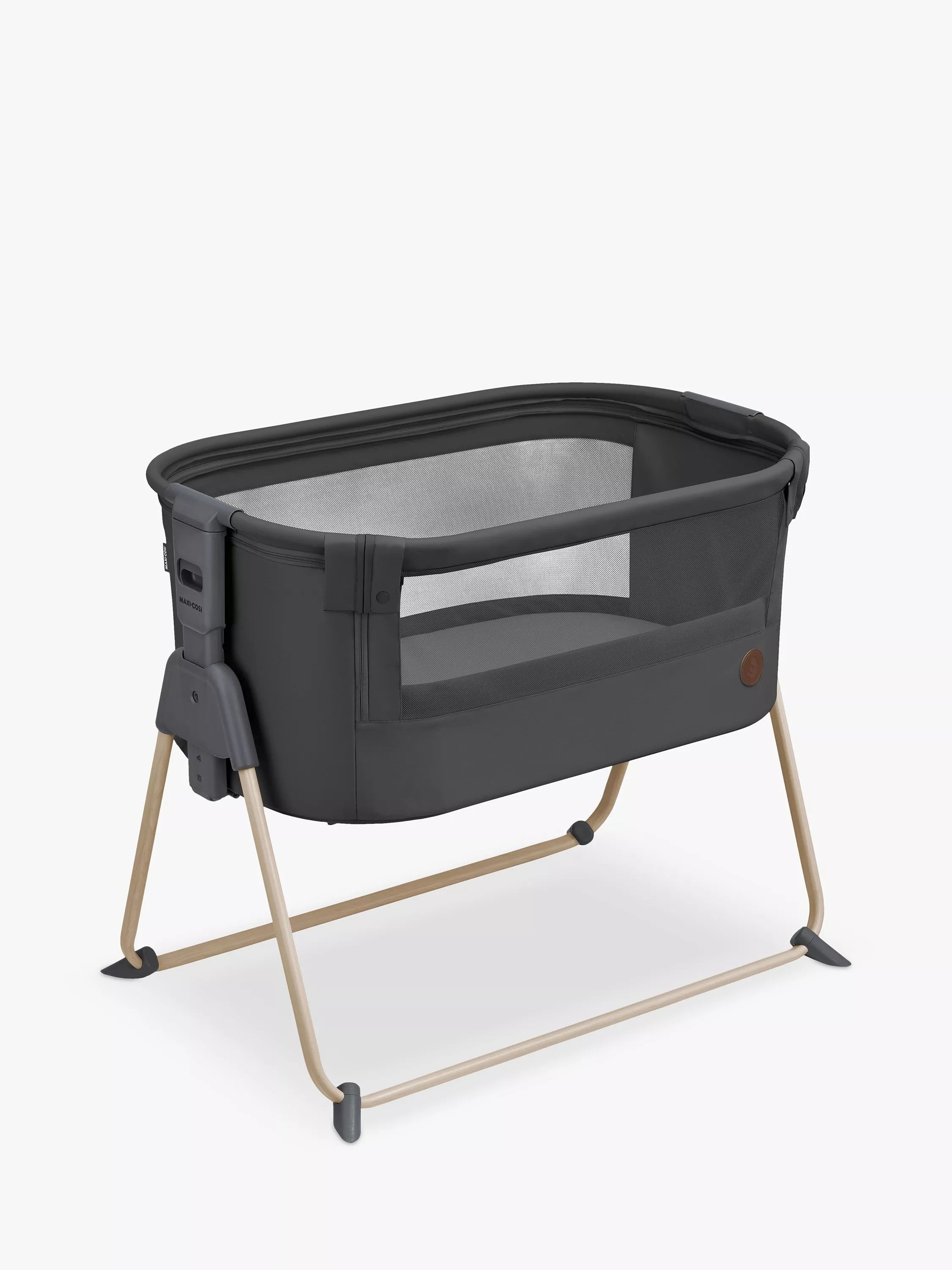 Maxi-Cosi Tori Beyond Bedside Travel Cot, Graphite - McGrocer