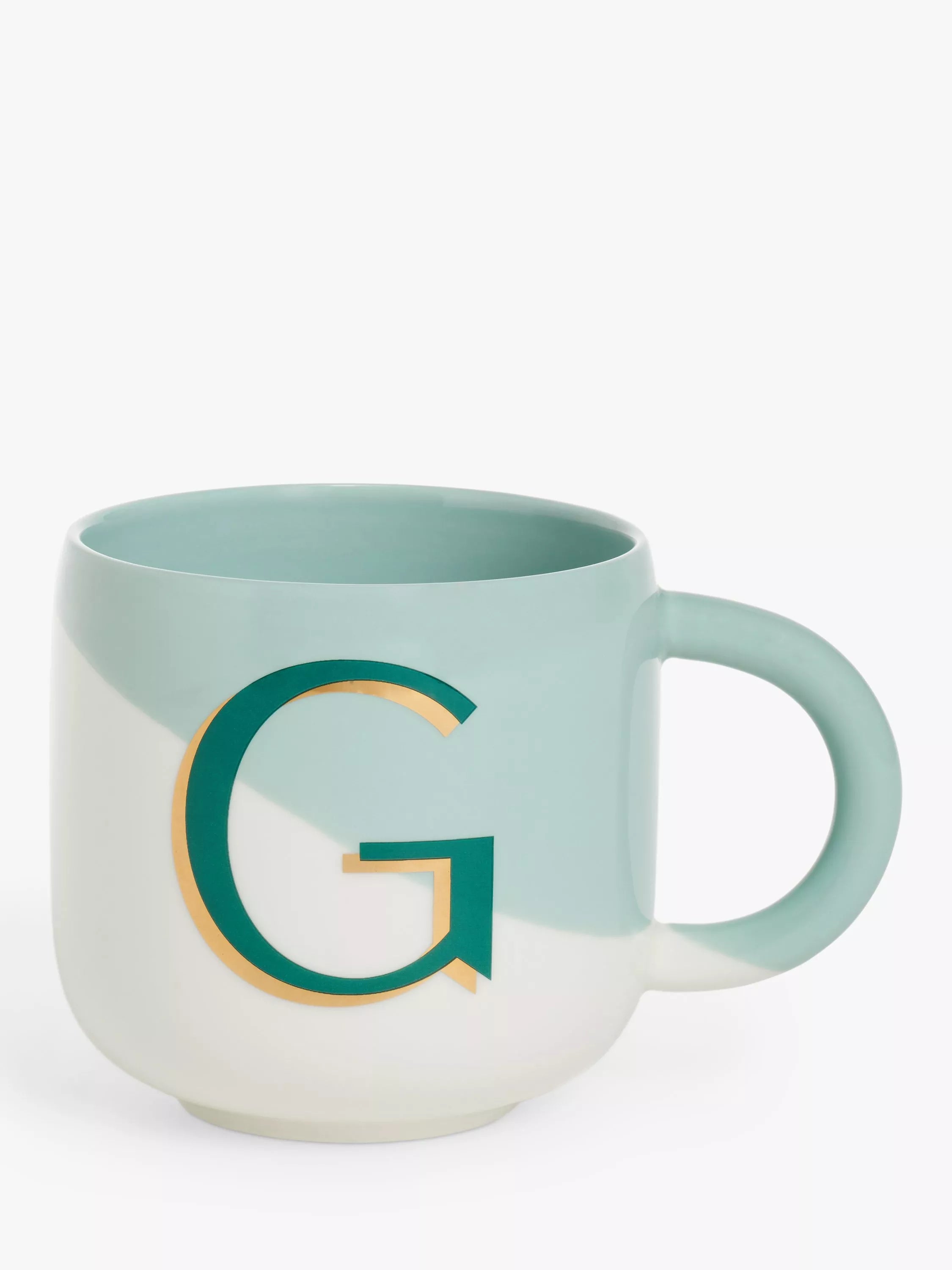 John Lewis Alphabet Fine China Mug - McGrocer