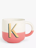 John Lewis Alphabet Fine China Mug - McGrocer