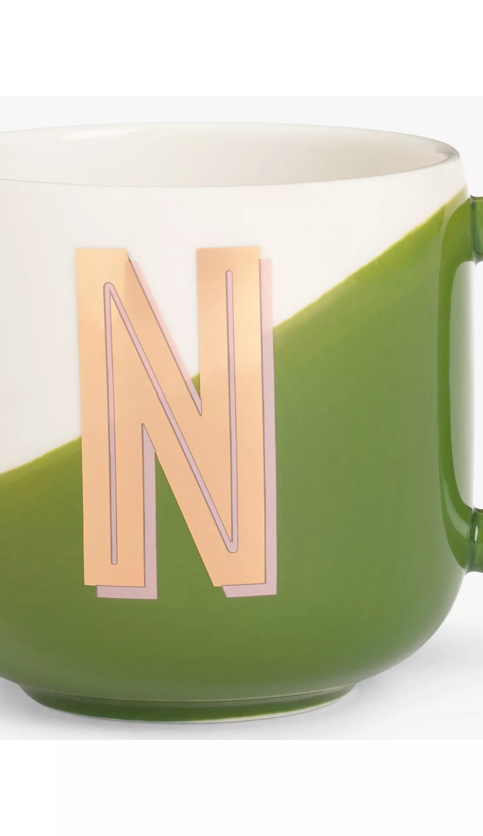 John Lewis Alphabet Fine China Mug - McGrocer