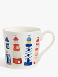Coastal Lighthouses Stoneware Mug 330Ml Multi