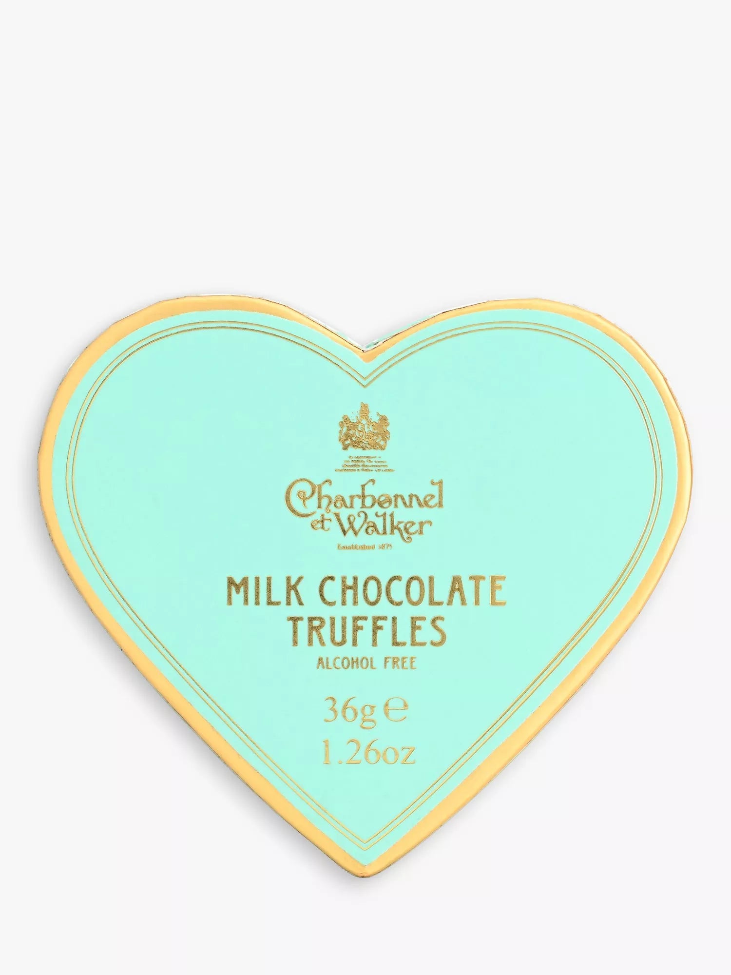 Charbonnel et Walker Mini Blue Heart Milk Chocolate Truffles, 34g - McGrocer