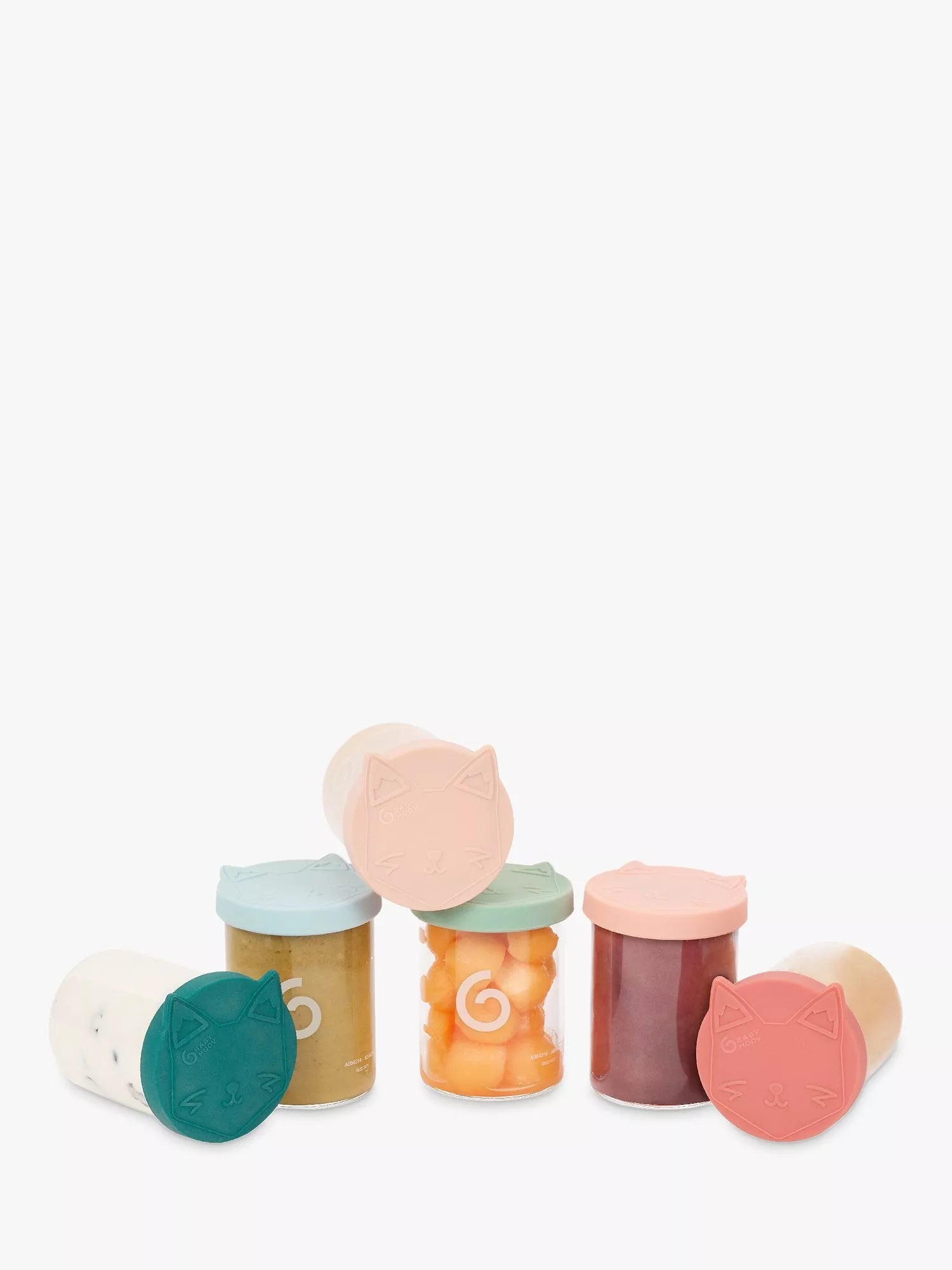 Babymoov Isy Borosilicate Glass Bowls, Set of 6 - McGrocer