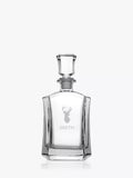 Treat Republic Personalised Luxury Stag Glass Decanter, Clear - McGrocer