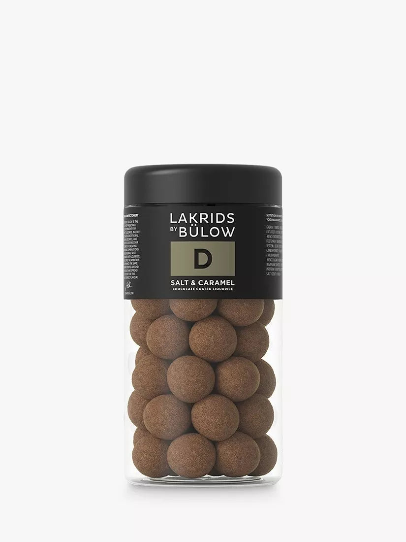 LAKRIDS BY BÜLOW Salt & Caramel Chocolate Coated Liquorice, 295g - McGrocer