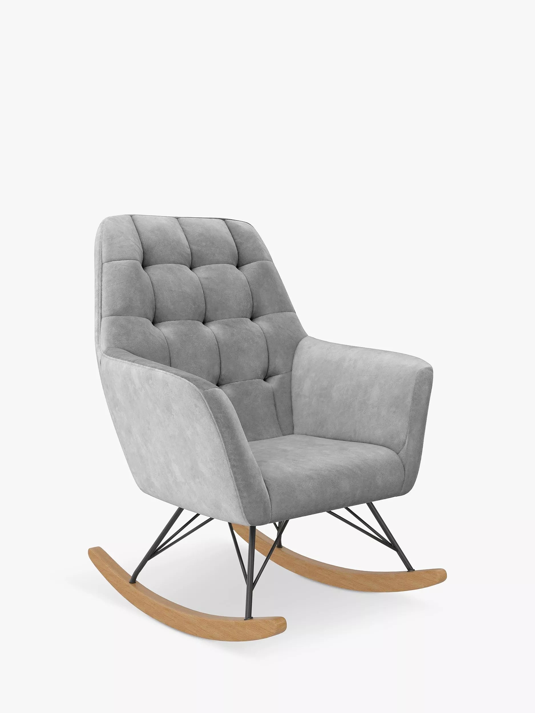 Little Seeds Raven Upholstered Nursery Rocking Chair - McGrocer