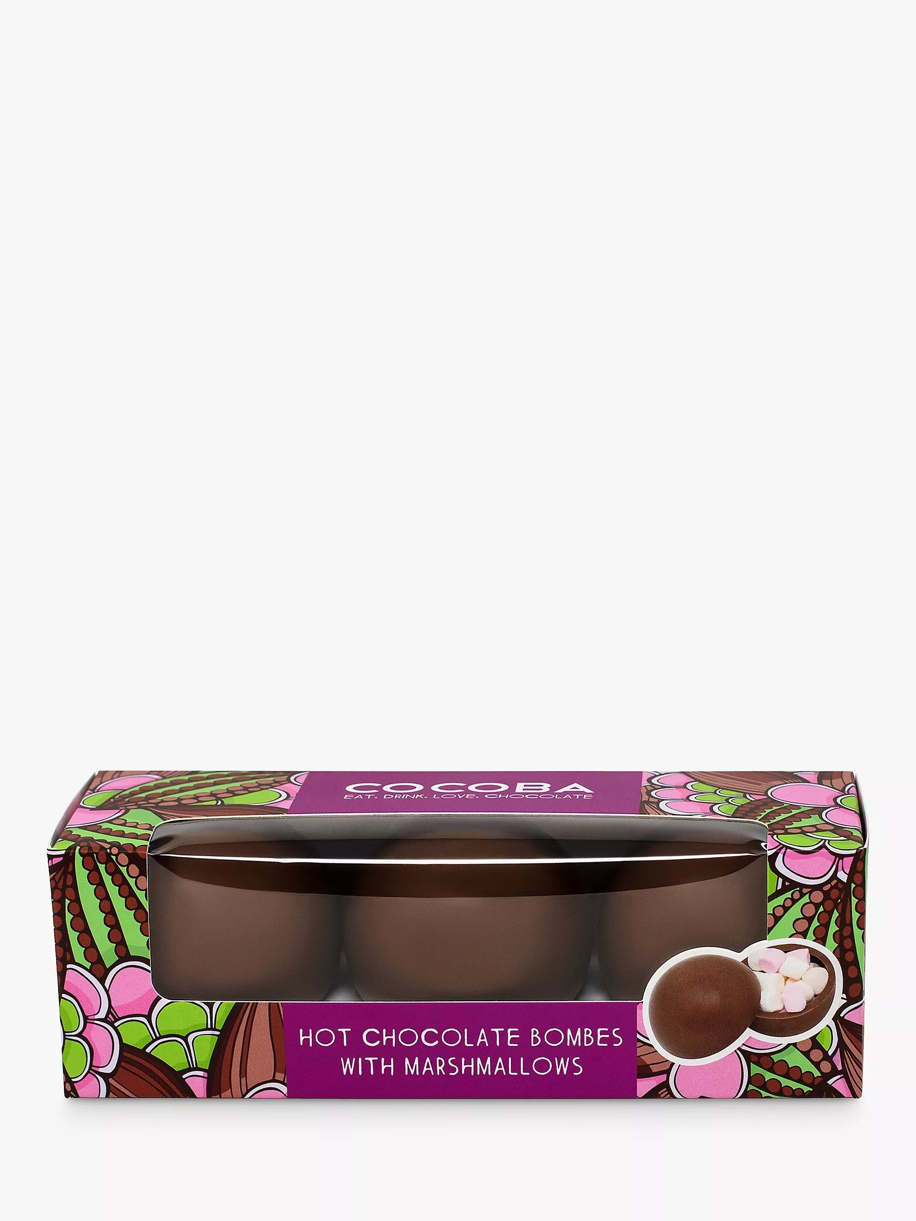 Cocoba Hot Chocolate Bombes, Pack of 3, 150g - McGrocer