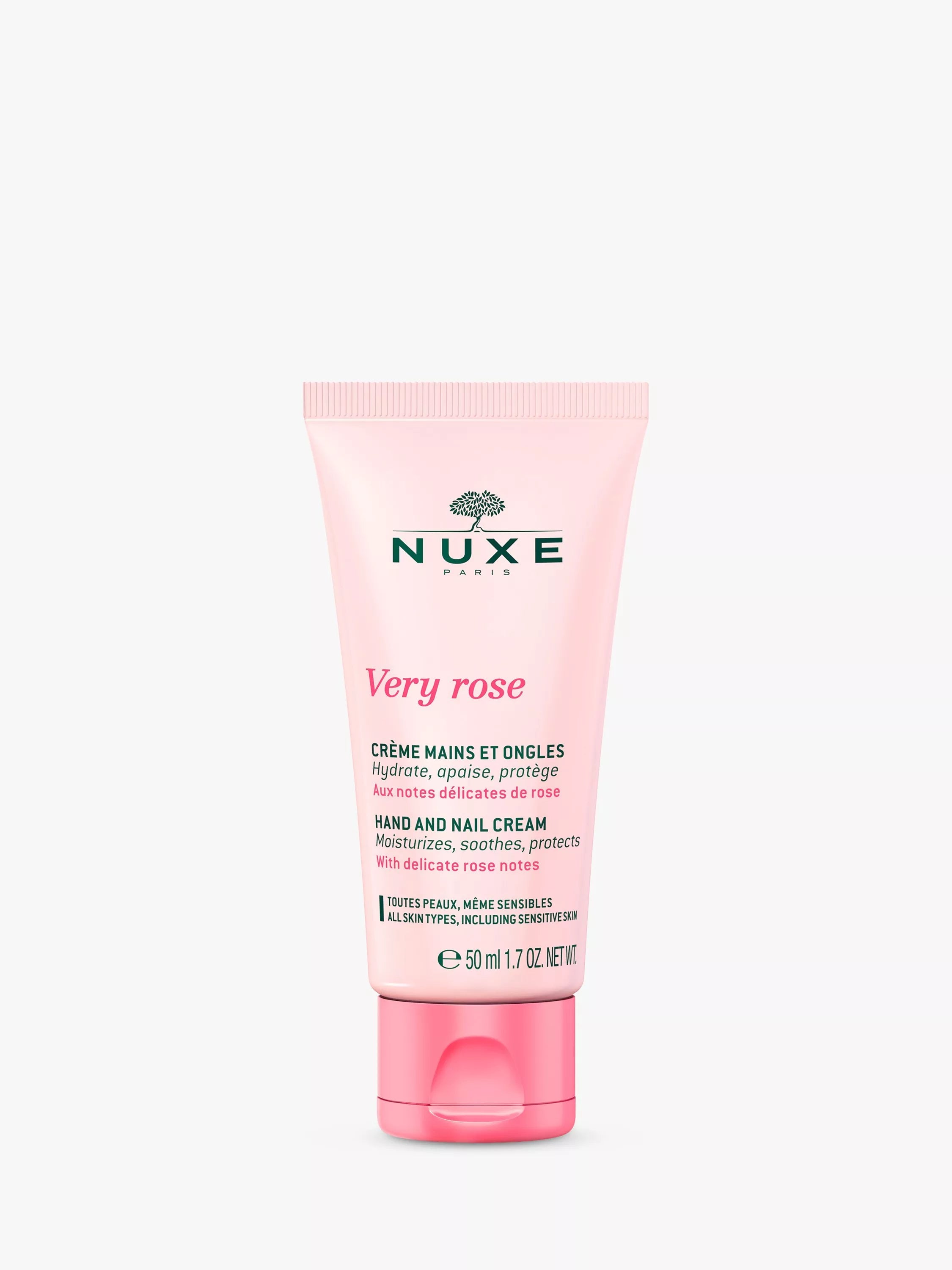 NUXE Very Rose Hand & Nail Cream, 50ml - McGrocer