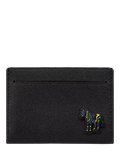 Paul Smith Zebra Logo Card Holder, Black - McGrocer