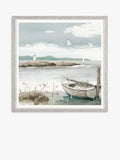 John Lewis Adelene Fletcher 'Call of the Sea' Framed Print, 36 x 36cm, Multi - McGrocer