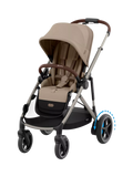 Cybex E- Gazelle S Pushchair, Almond Beige - McGrocer