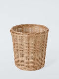 Willow Waste Paper Bin Light Natural