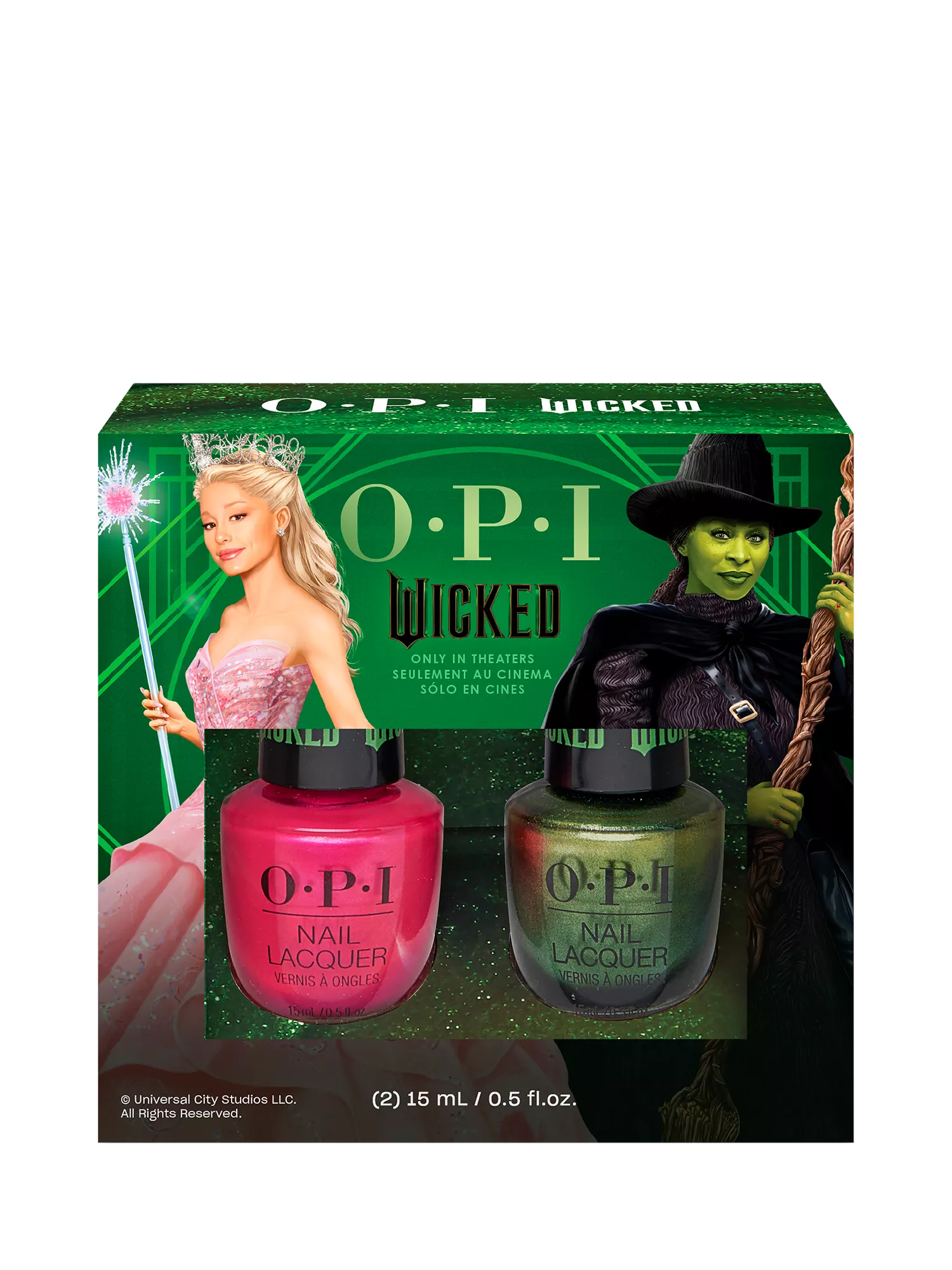 OPI x Wicked Nail Lacquer Duo Pack, 2 x 15ml - McGrocer