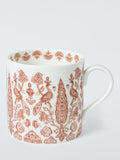 X Sanderson Tamizart Bone China Mug 360Ml Sienna