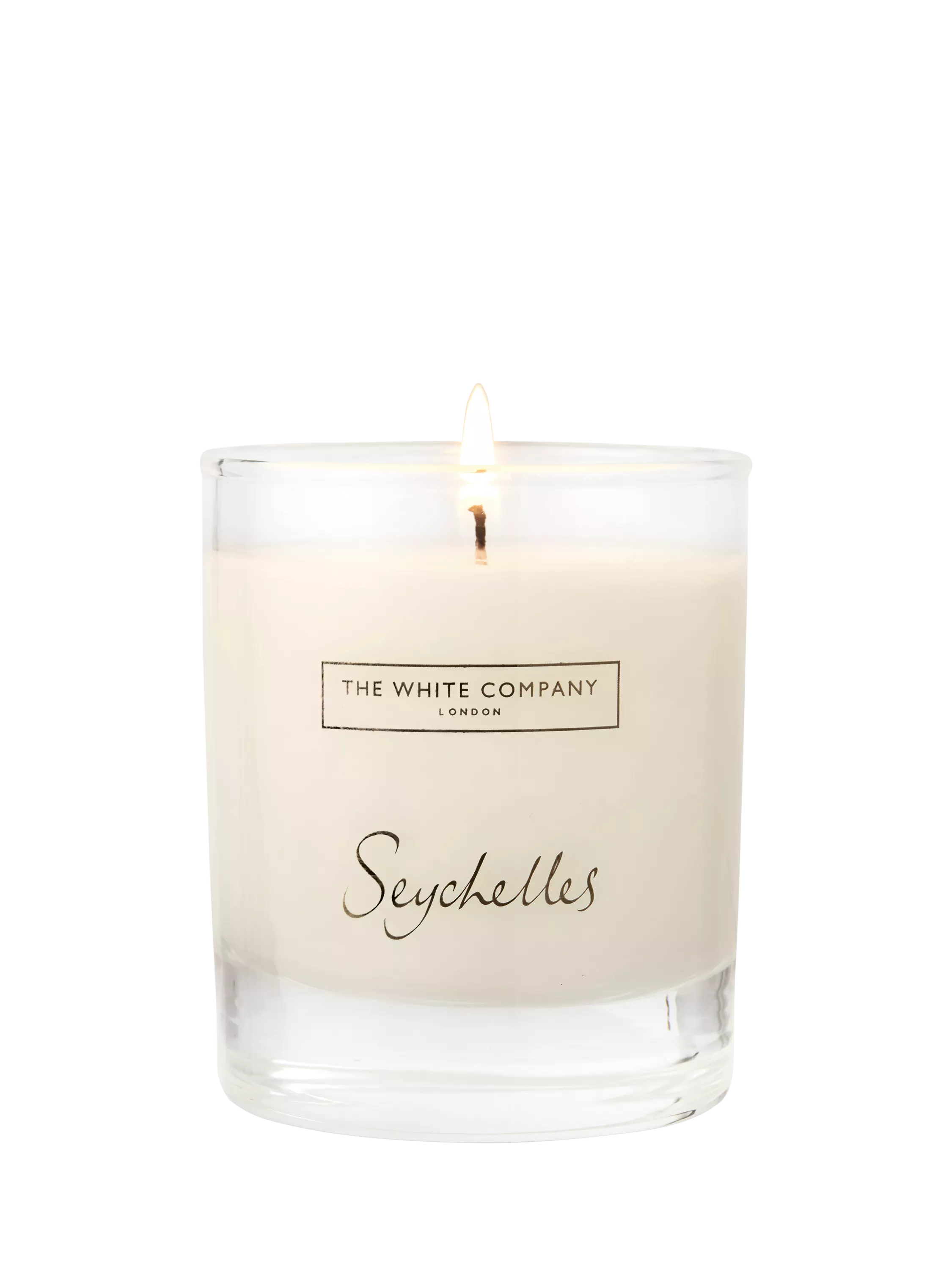 The White Company Seychelles Scented Candle, 140g - McGrocer