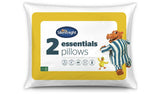 Silentnight Essentials Rolled Soft Pillow - 2 Pack