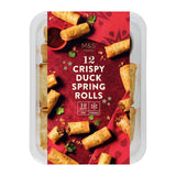 M&S 12 Crispy Duck Spring Rolls