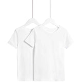 M&S Kids Heatgen Thermal Tops, 2 Pack, 5-6 Years, White