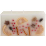 M&S MCC Botanical Candle, Red