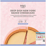 M&S Deep Dish New York Baked Cheesecake Frozen