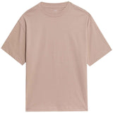 M&S Pure Cotton Plain T-Shirt, 8-9 Years, Neutral