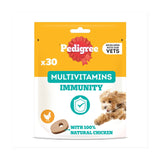 Pedigree Multivitamins Immunity 30 Soft Dog Chews