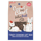 Cupid & Comet Turkey Cat Cushions Gift Box