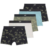 M&S Boys Cotton with Stretch Gamer Trunks, 7-8 Y, Multi