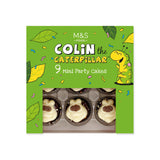 M&S 9 Mini Colin the Caterpillar Party Cakes