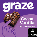 Graze Cocoa Vanilla Oat Boosts Flapjack Snack