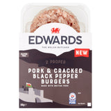 Edwards Pork & Cracked Black Pepper Burgers