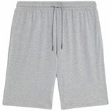 M&S Mens Autograph Pima Cotton Pyjama Shorts, S, Grey Marl
