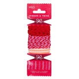 M&S Fun Christmas Ribbon & Twine