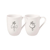Villeroy & Boch Mr and Mrs Mug Set