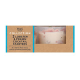 M&S Collection 2 Posh Lobster & Prawn Cocktails Starters