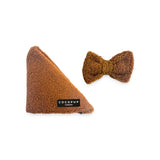 Cocopup London Teddy Paddington Dog Bandana & Bow Tie