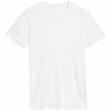 M&S Mens Medium Thermal Short Sleeve Top, XL, White