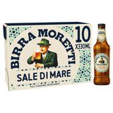 Birra Moretti Sale Di Mare Unfiltered Lager Beer Bottle