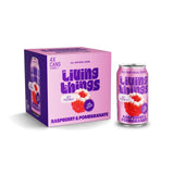 Living Things Raspberry & Pomegranate Prebiotic Soda
