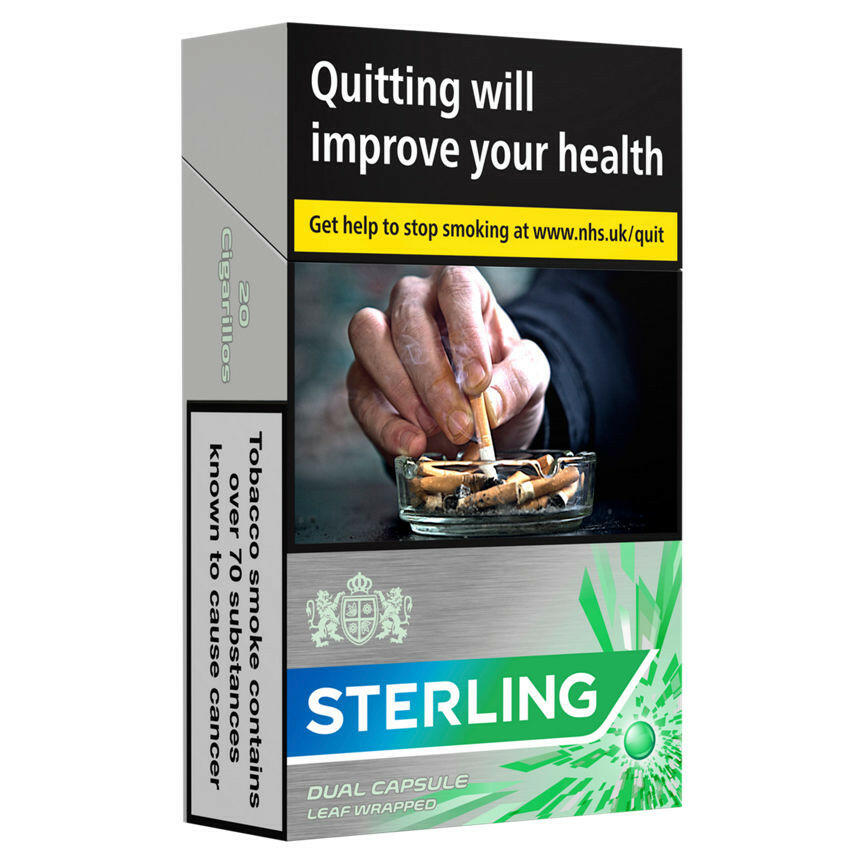 Sterling Dual Capsule Leaf Wrapped 20 Standard GOODS ASDA